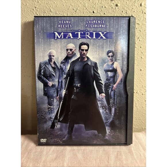 The Matrix (DVD, 1999) Keanu Reeves & Laurence Fishburne - Picture 1 of 8
